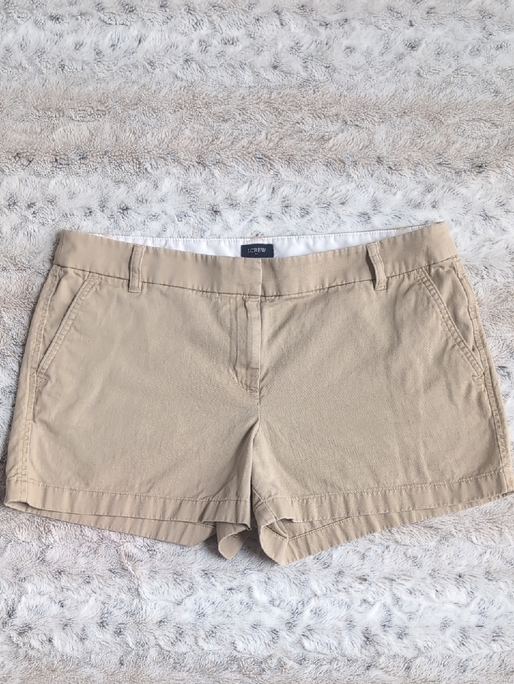 J. Crew Classic Flat Front Chino Shorts